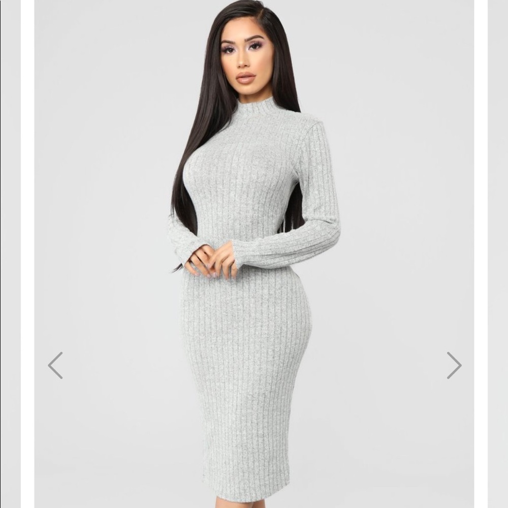 Not over you yet sweater dress